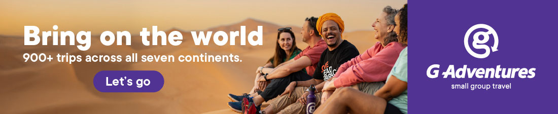 G Adventures ad